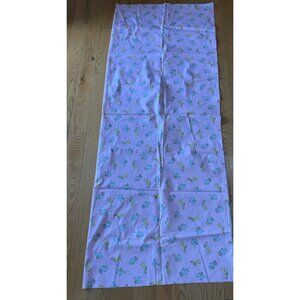 Fabric Scraps Lot Of 3 Pink, Blue, Red W/Elephants & Giraffes 44” W